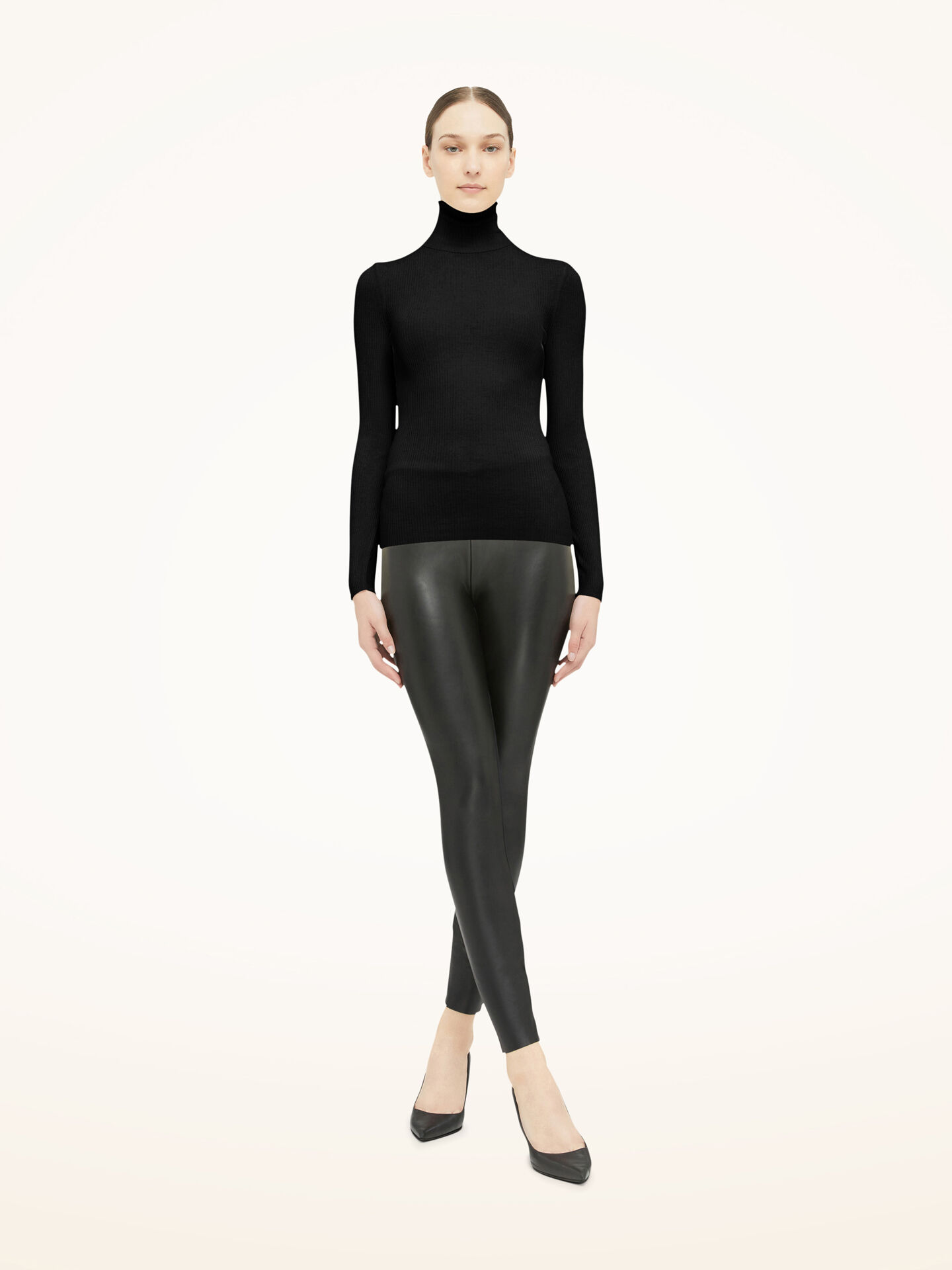 Merino Fine Rib Top Long Sleev Merino Fine Rib Top Long Sleev