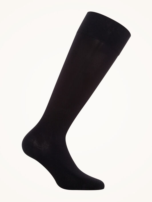 COTTON VELVET KNEE-HIGHS
