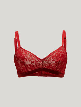 LACE TRIANGLE BRA