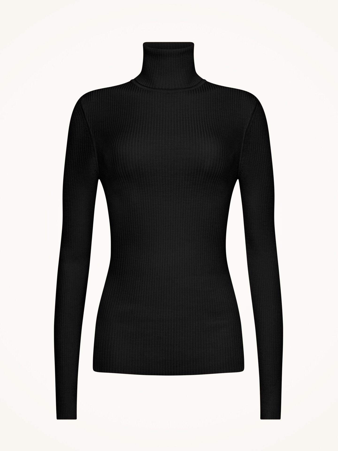 Merino Fine Rib Top Long Sleev Merino Fine Rib Top Long Sleev