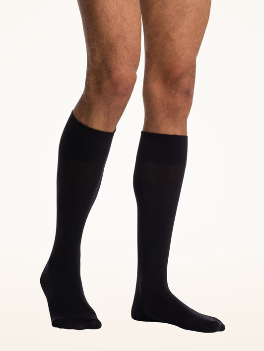 COTTON VELVET KNEE-HIGHS