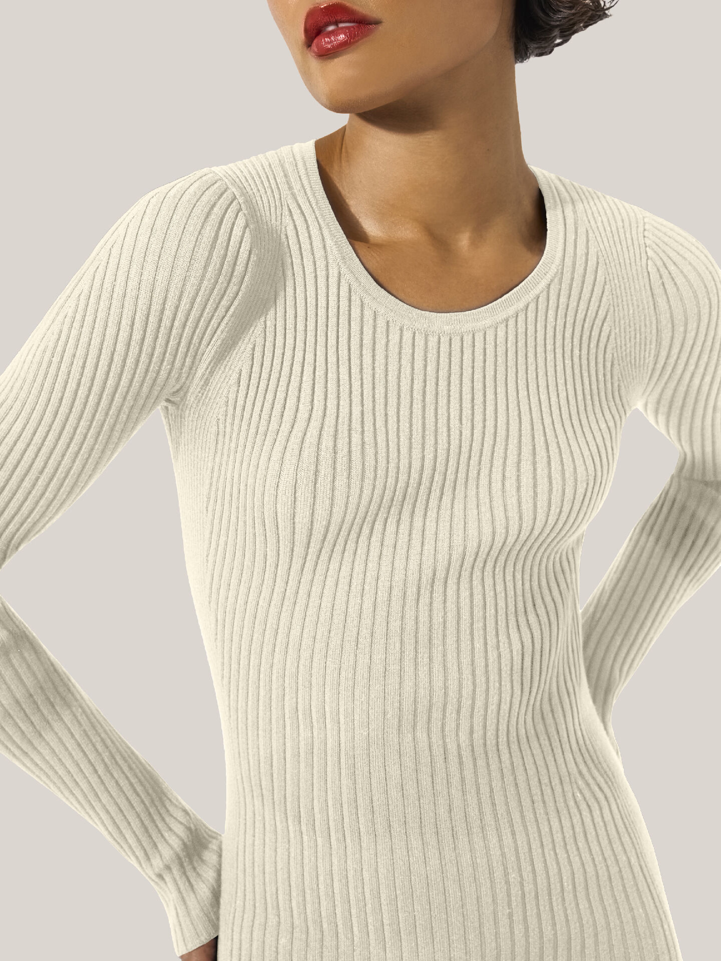 Merino top long sleeves