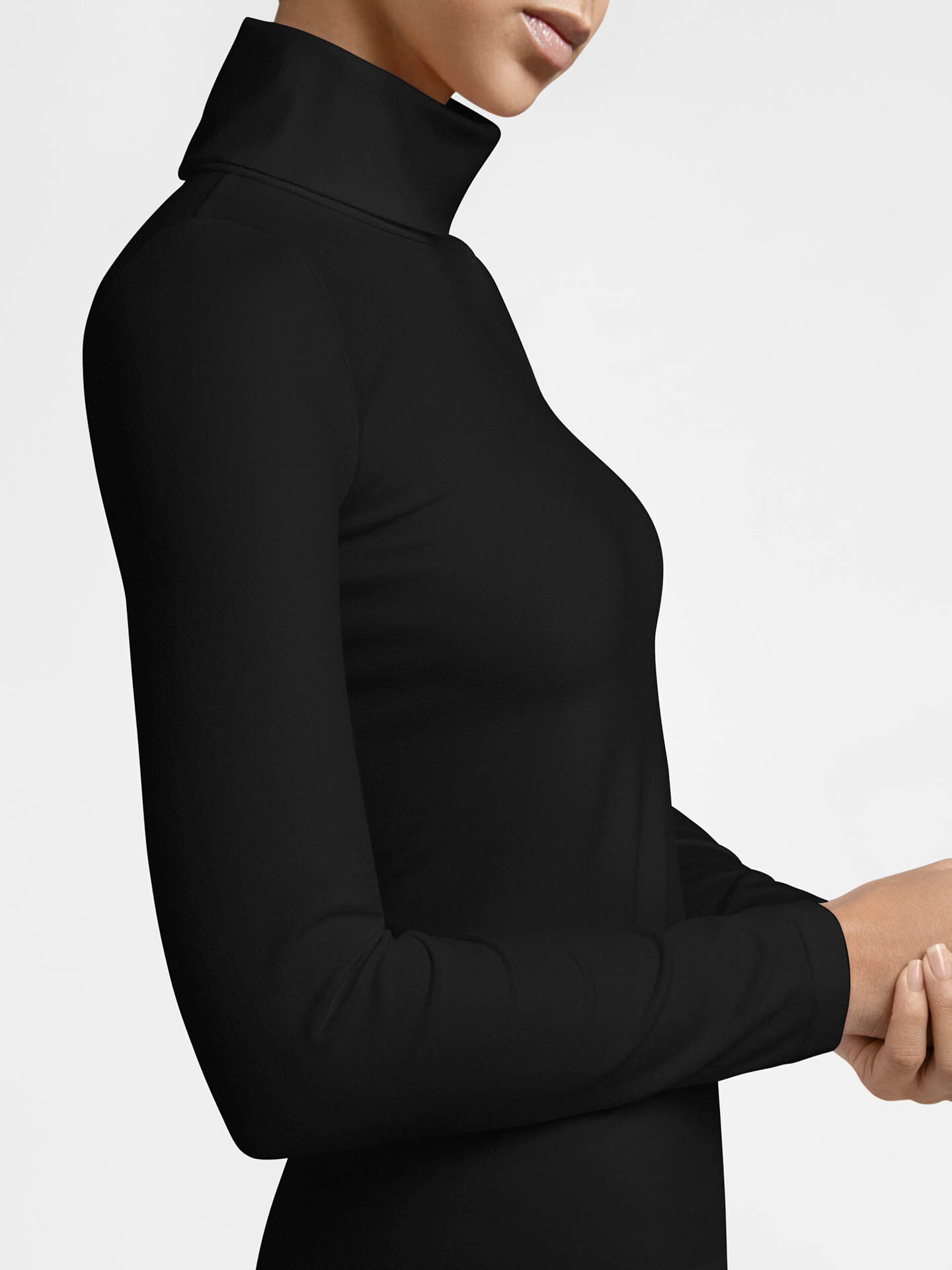 Turtleneck Top Long Sleeves