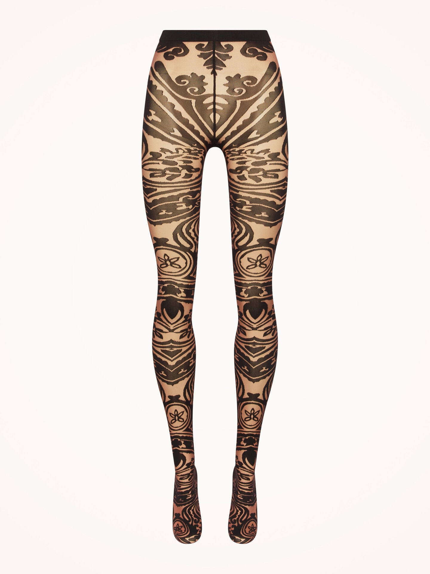 Paisley Tattoo Tights Paisley Tattoo Tights