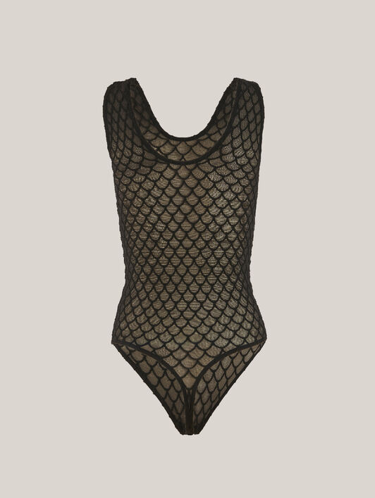 VELVET NET ILLUSION STR. BODY