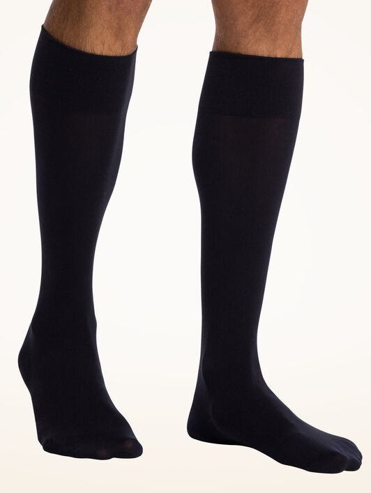COTTON VELVET KNEE-HIGHS