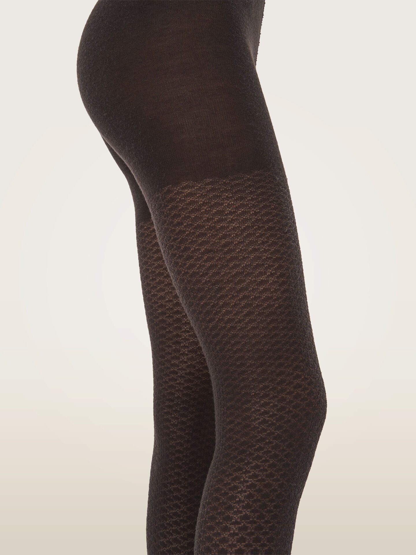 MERINO PATTERN TIGHTS