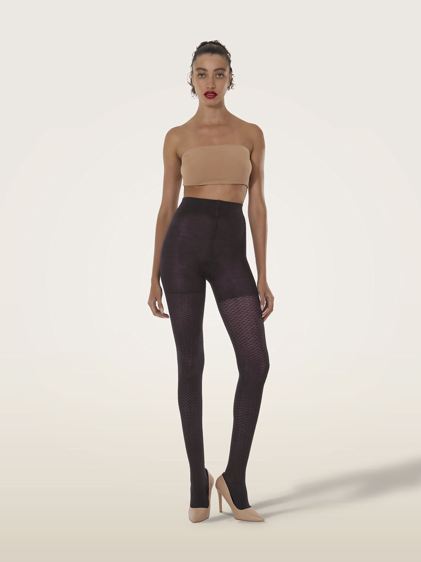 MERINO PATTERN TIGHTS