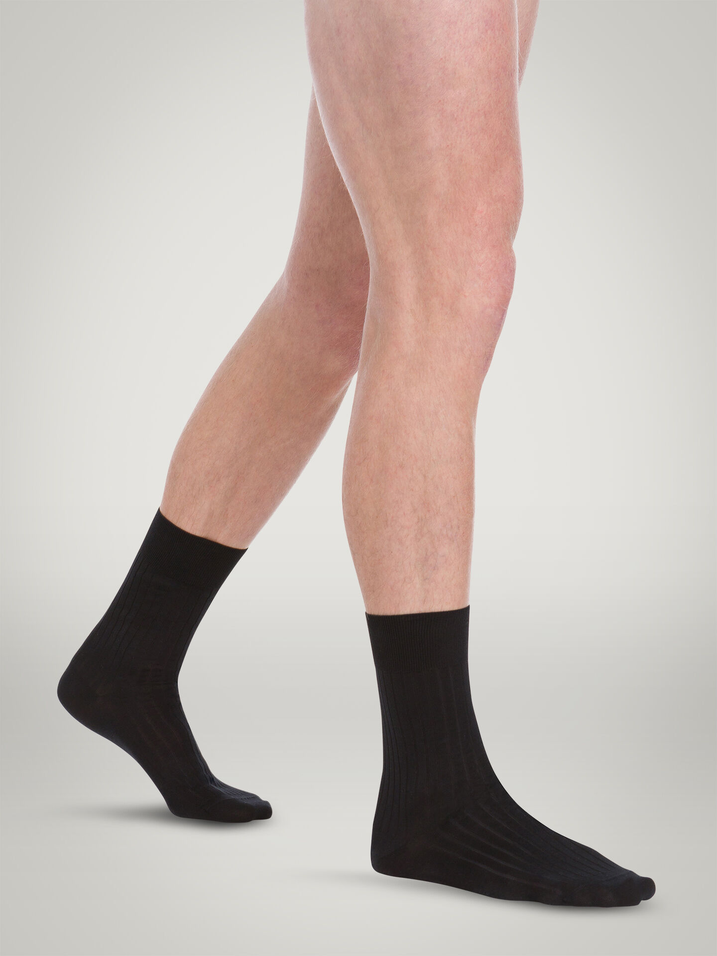 LUXURY COTTON RIB SOCKS