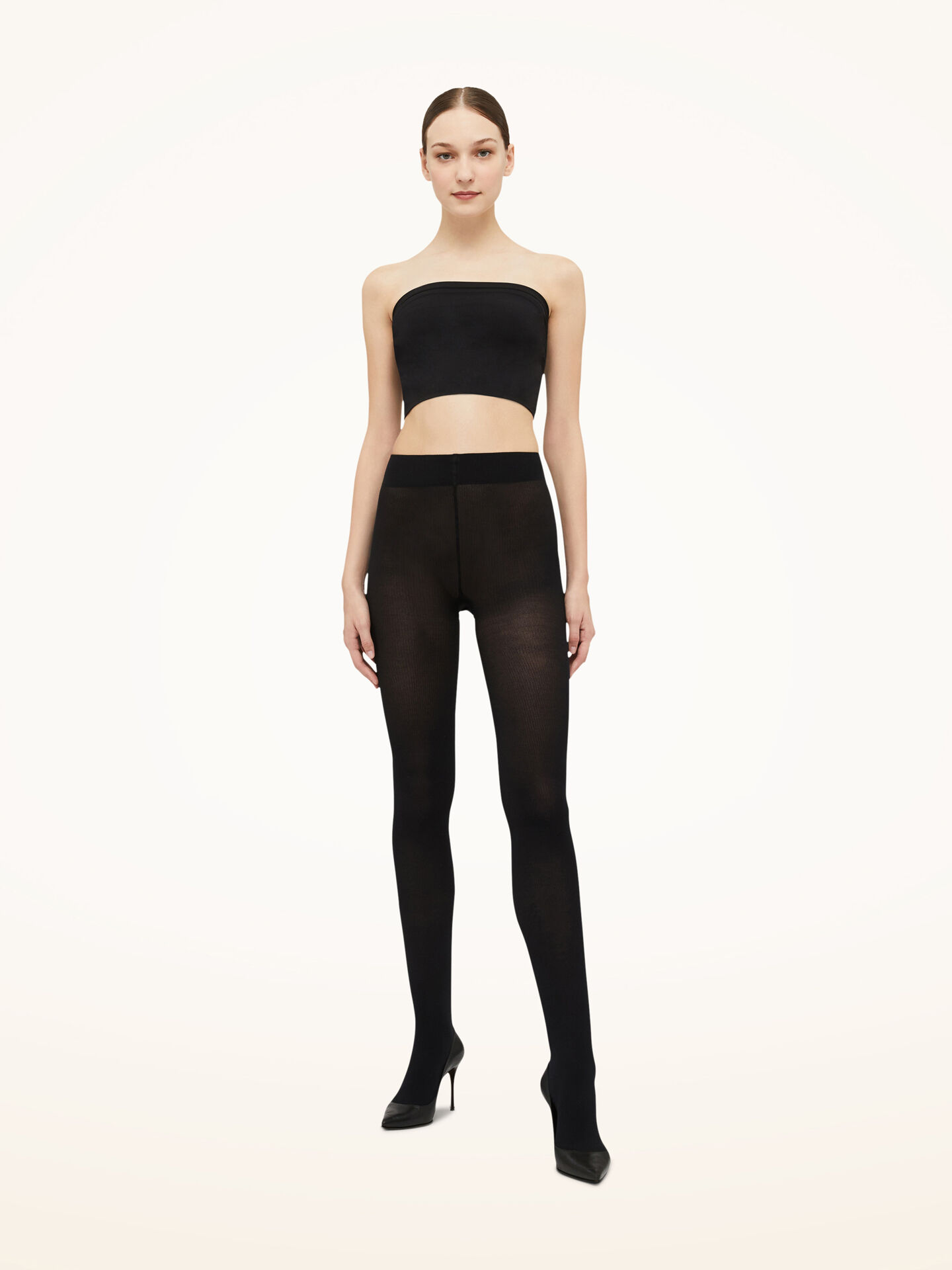 Cotton Rib Tights Cotton Rib Tights