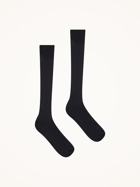 Luxury Cotton Rib Knee-Highs Luxury Cotton Rib Knee-Highs