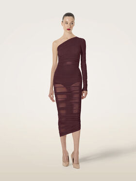 SHEER DRAPE SKIRT