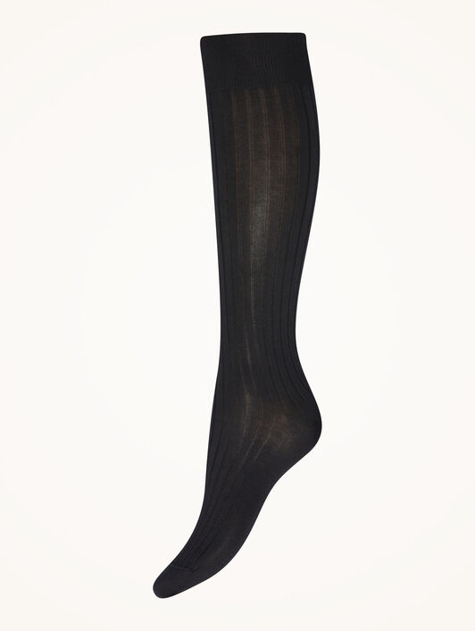 Luxury Cotton Rib Knee-Highs Luxury Cotton Rib Knee-Highs