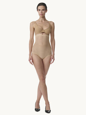 Tulle Control Panty High Waist