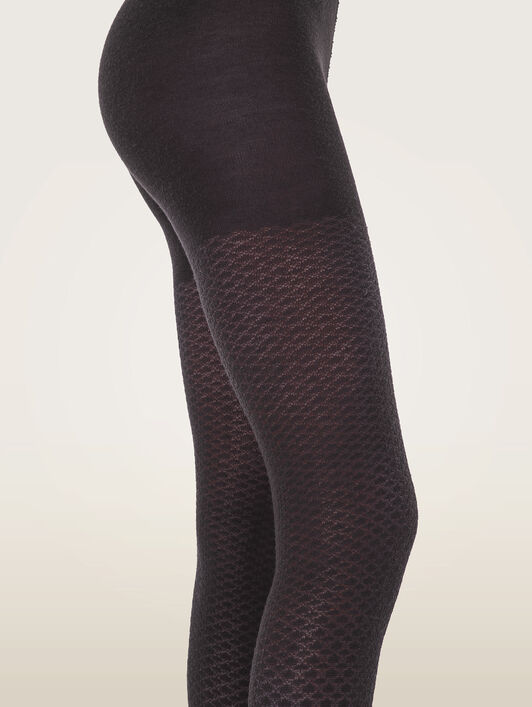 MERINO PATTERN TIGHTS