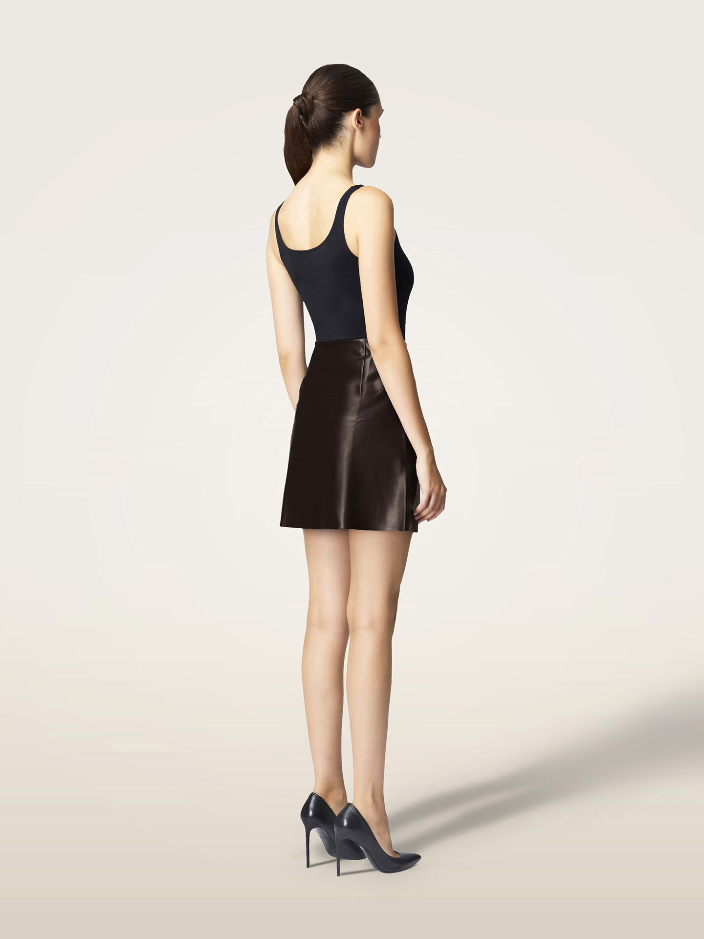 Faux Leather Skirt Faux Leather Skirt