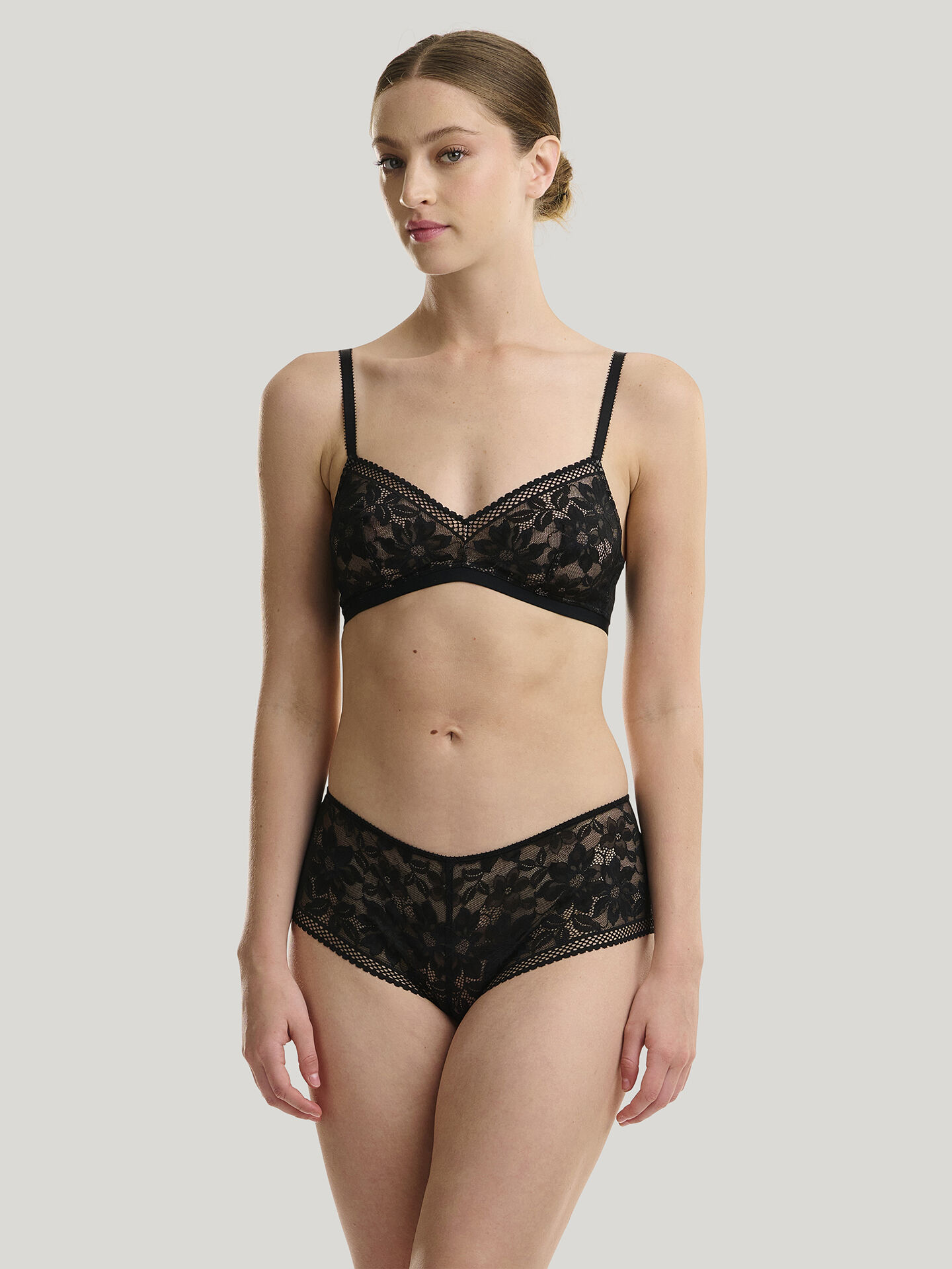 LACE TRIANGLE BRA LACE TRIANGLE BRA