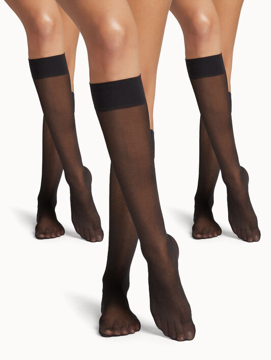 SATIN TOUCH 20 KNEE-HIGHS SET (3 UNITS)